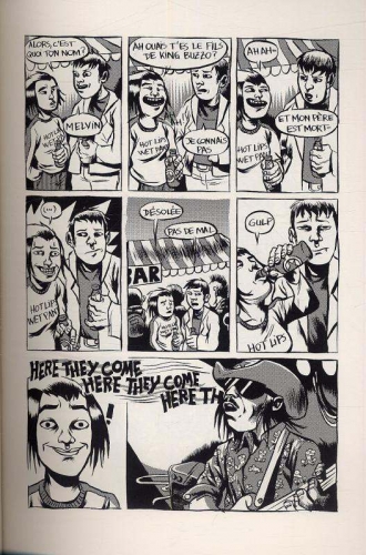 extrait bande-dessinee Rock, zombie !