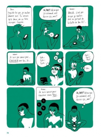 extrait bande-dessinee Rôles de composition
