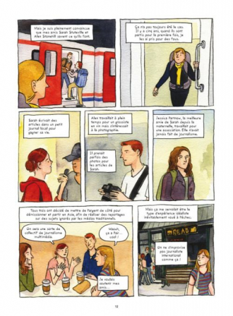 extrait bande-dessinee Dépêches de Turquie, de Syrie et d'Irak