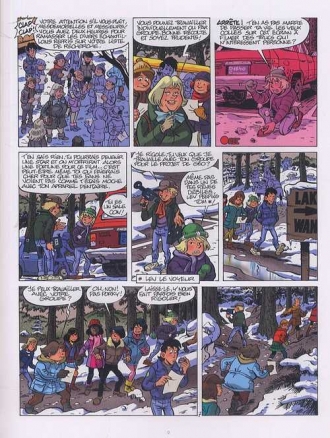 extrait bande-dessinee Photo de classe
