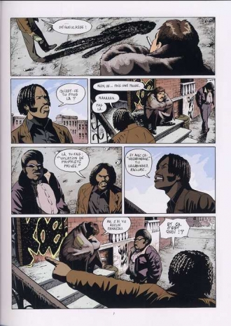 extrait bande-dessinee L'or blanc de Marseille