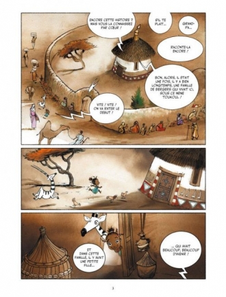 extrait bande-dessinee Saba et la plante magique