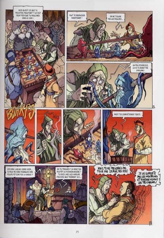extrait bande-dessinee Le diadème des âmes