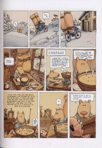 extrait bande-dessinee Le grand départ