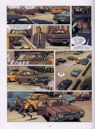 extrait bande-dessinee Center lane