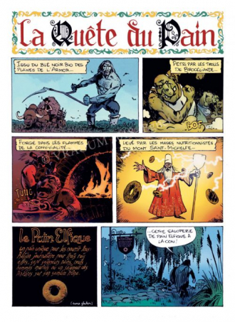 extrait bande-dessinee Santiagolf du Morbihan