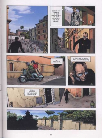 extrait bande-dessinee L'espion du Vatican