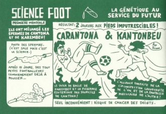extrait bande-dessinee Science foot