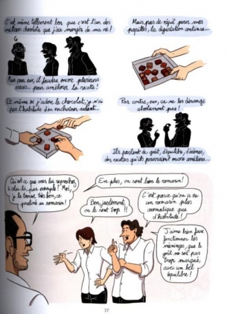 extrait bande-dessinee Secrets du chocolat