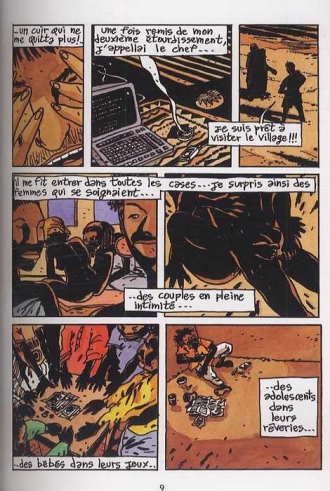 extrait bande-dessinee Séjour en Afrique