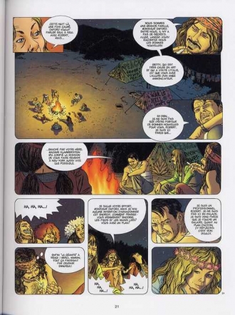 extrait bande-dessinee La fuite