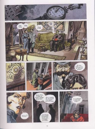 extrait bande-dessinee Le guetteur mélancolique