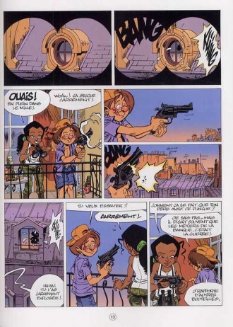 extrait bande-dessinee Le maître des couteaux