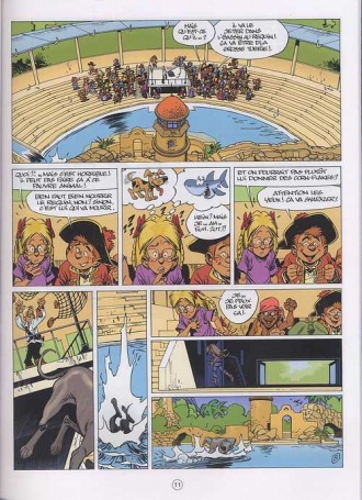 extrait bande-dessinee Le clan du requin