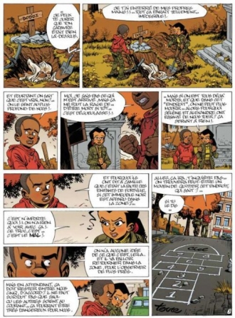 extrait bande-dessinee La quatrième dimension et demie