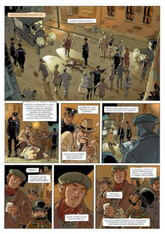 extrait bande-dessinee La mort noire