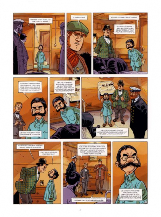 extrait bande-dessinee Le spectre de l'Adriatic
