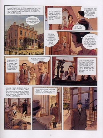 extrait bande-dessinee La passion. Lana
