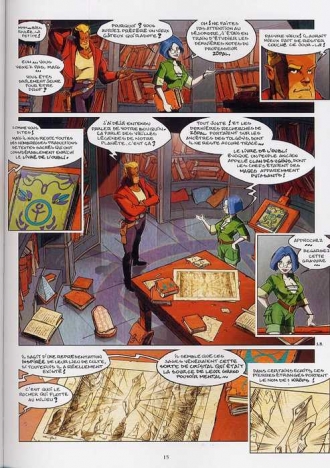 extrait bande-dessinee Le livre de l'oubli