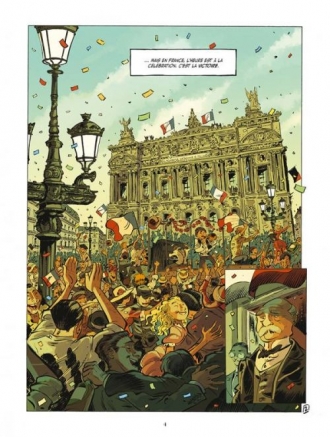extrait bande-dessinee Le testament Zarkoff 1/2