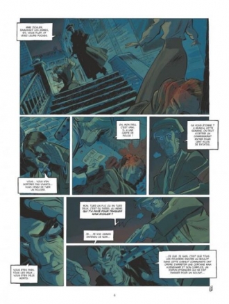 extrait bande-dessinee Le Testament Zarkoff 2/2