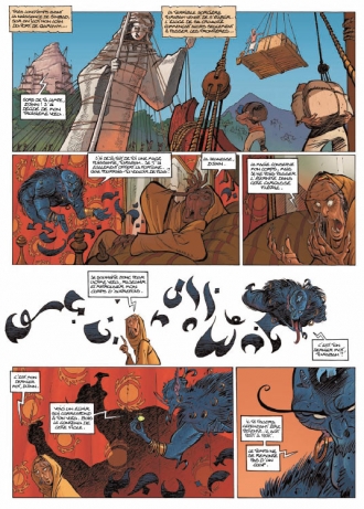 extrait bande-dessinee Les Ombres du Harem