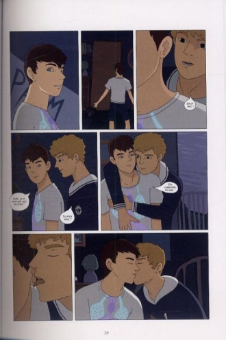 extrait bande-dessinee Skins party