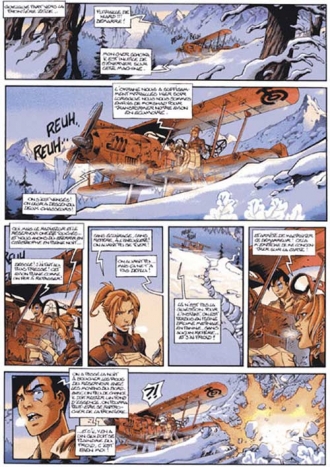 extrait bande-dessinee Le monde blanc