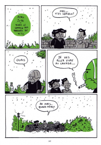 extrait bande-dessinee Smoking out