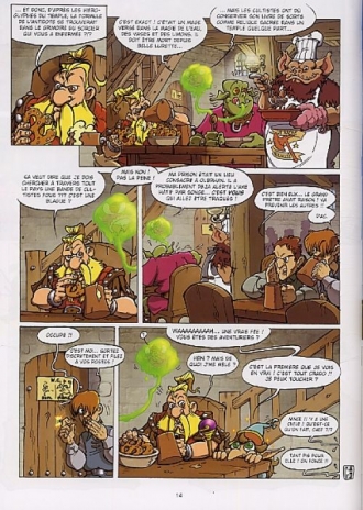 extrait bande-dessinee La malédiction de la fée Kalôm