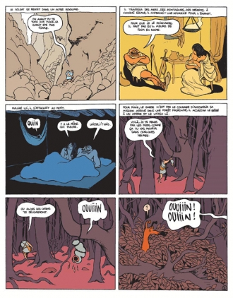 extrait bande-dessinee Œdipe à Corinthe