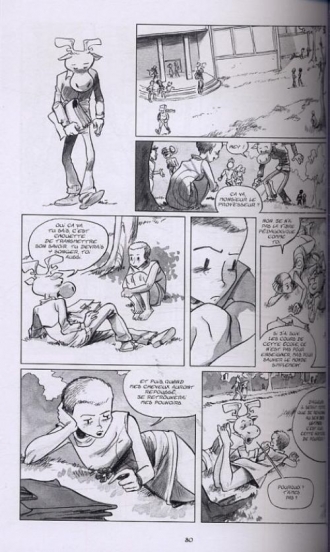 extrait bande-dessinee Ton copain avec Marianne sur les genoux