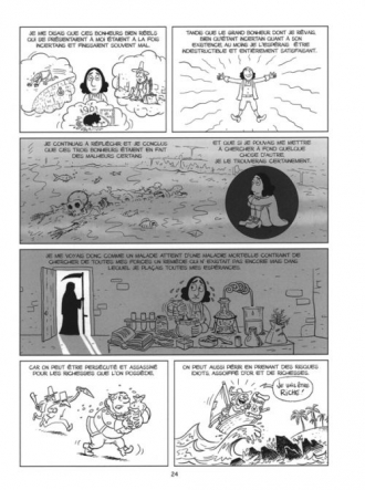 extrait bande-dessinee A la recherche de la vérité et du bonheur