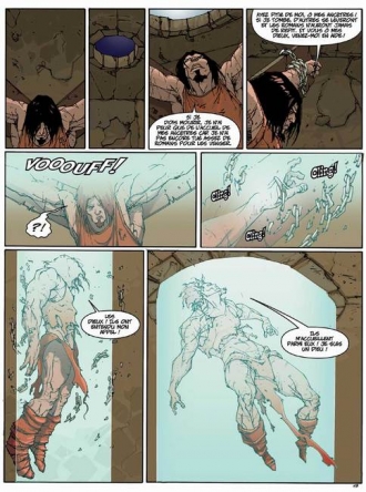 extrait bande-dessinee L'appel des dieux