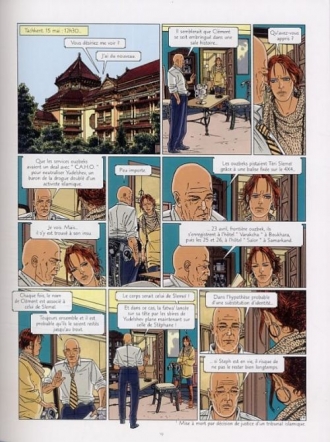 extrait bande-dessinee Le piège ouzbèke
