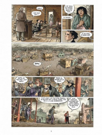 extrait bande-dessinee L&#039;ouest, le vrai