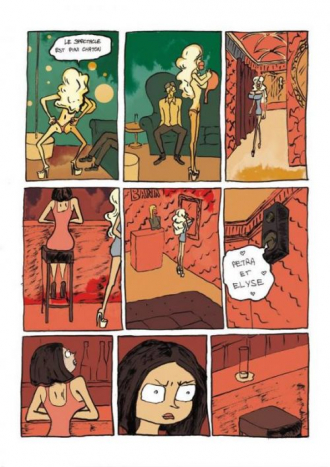 extrait bande-dessinee Strip-tease