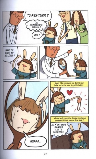extrait bande-dessinee Super sourde