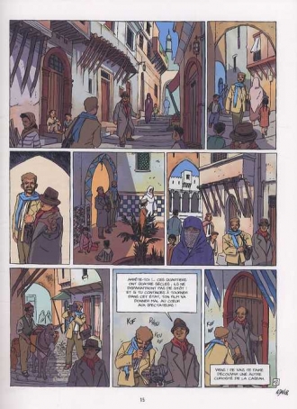 extrait bande-dessinee Du sang sur les mains