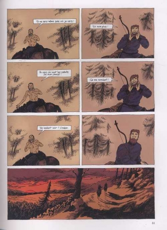 extrait bande-dessinee Taïga rouge T1