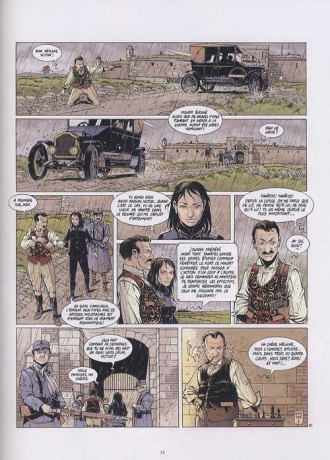 extrait bande-dessinee Le mystère du Lusitania
