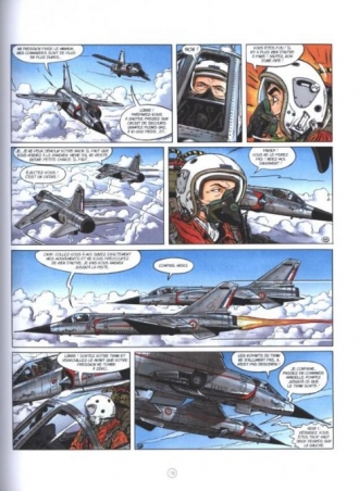 extrait bande-dessinee Menace sur Mirage F1