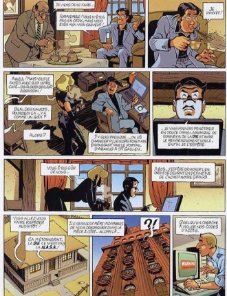 extrait bande-dessinee Le stigmate de Longinus