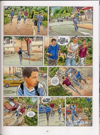 extrait bande-dessinee Photos volées