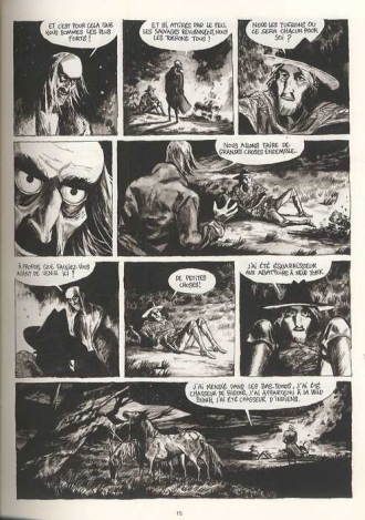 extrait bande-dessinee L'archer rouge