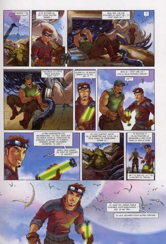 extrait bande-dessinee La Déesse Endormie