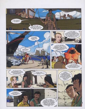 extrait bande-dessinee Terres lointaines T1
