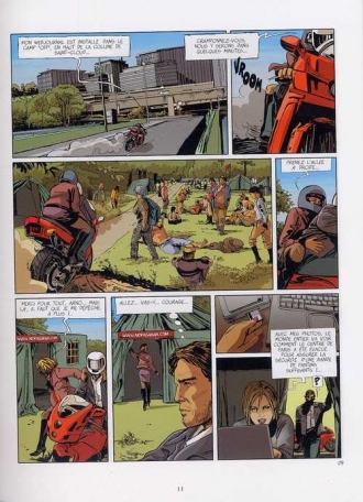 extrait bande-dessinee Paris : les nouvelles années de plomb