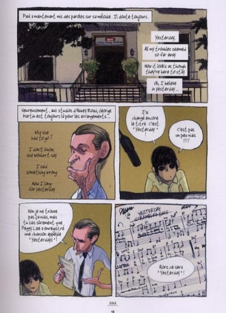 extrait bande-dessinee De Sergent Pepper's à Let it be