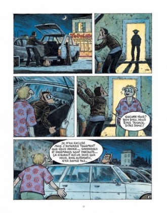 extrait bande-dessinee The Four roses